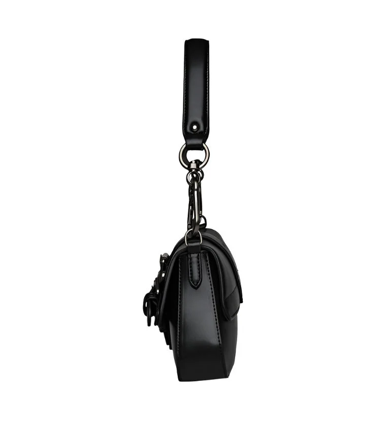 ستيف مادن Steve madden gerel black silver handbag